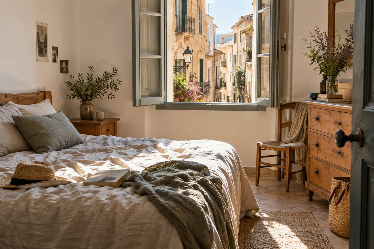 Helles kleines Gästezimmer